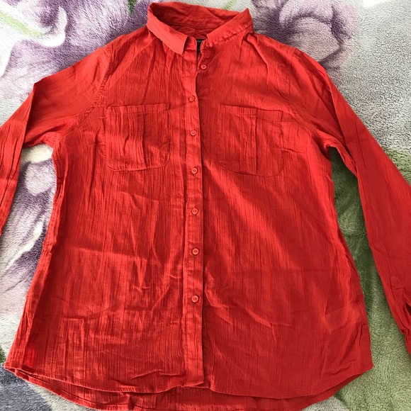 Banana Republic Breathable Solid Voile Shirt - Picture 6 of 13